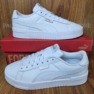 PUMA Women's Court Sneaker Softfoam Plus Inner Sole Rubber Cupsole, White